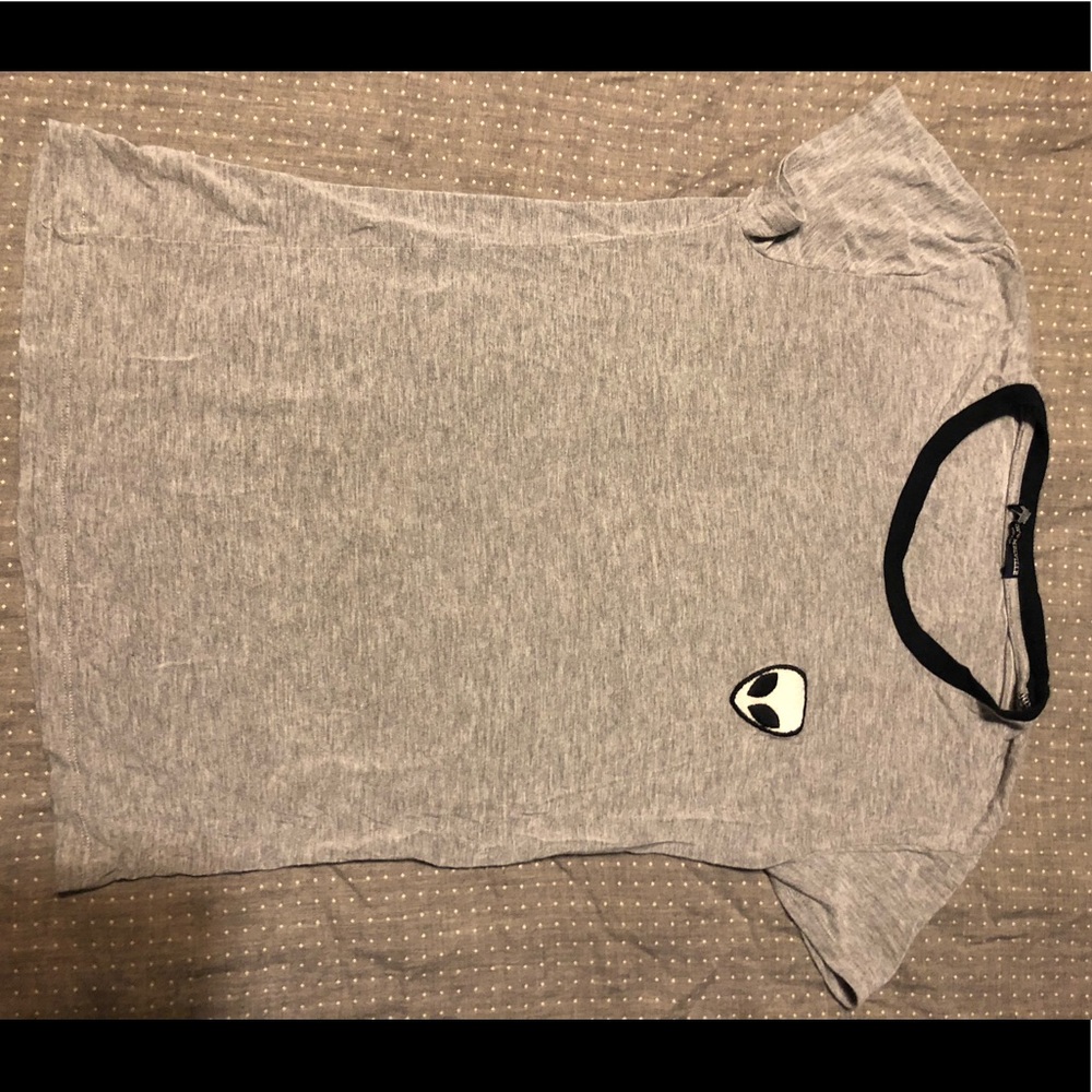 Brandy Melville alien t shirt one size